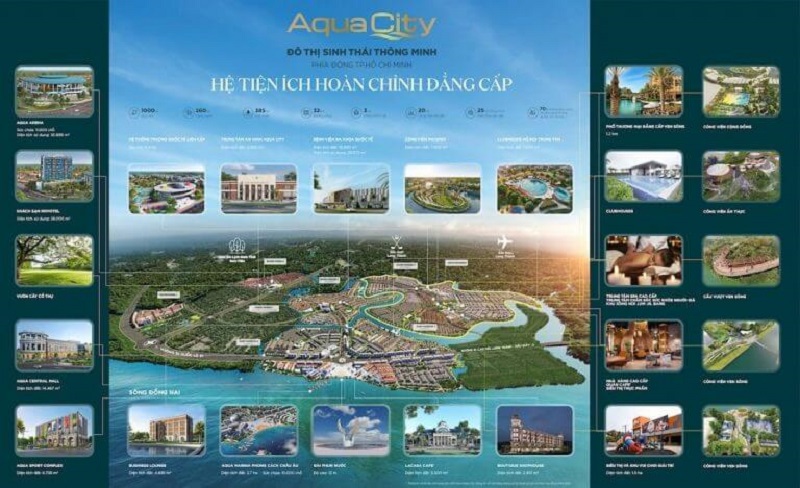 Dự án biệt thự nhà phố Aqua City Novaland Đồng Nai
